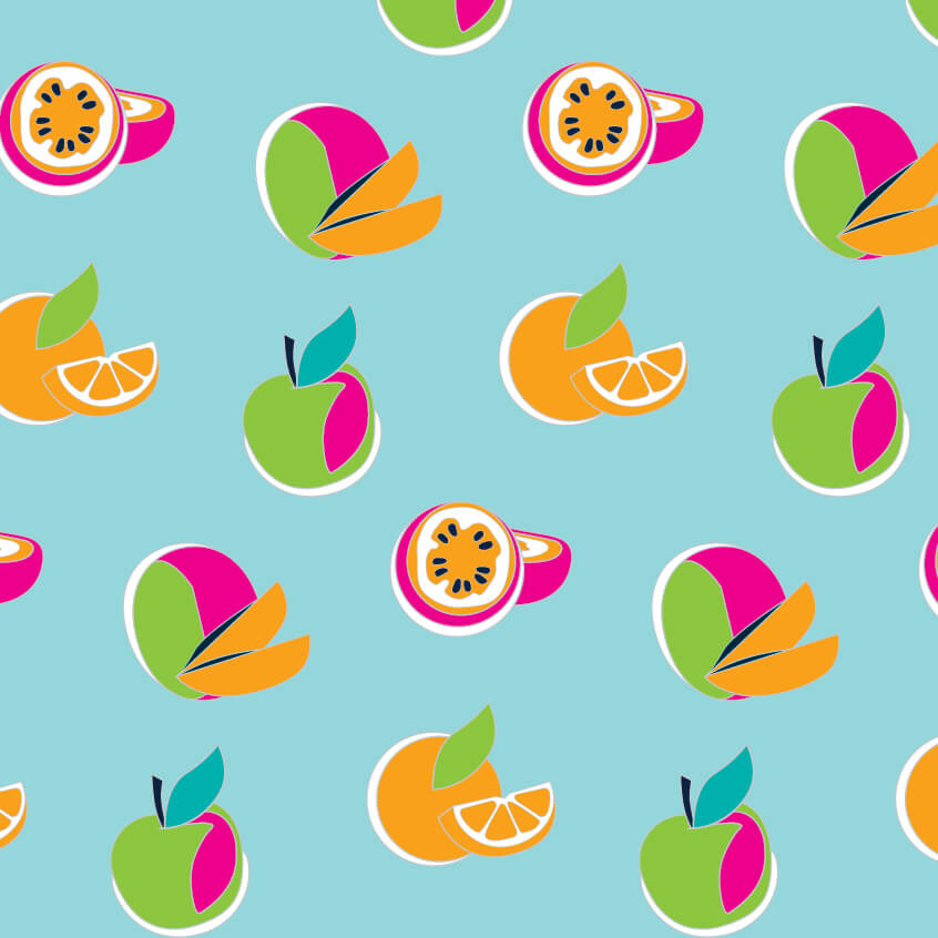 BAHA Breeze Tropical Juice Drink Pattern